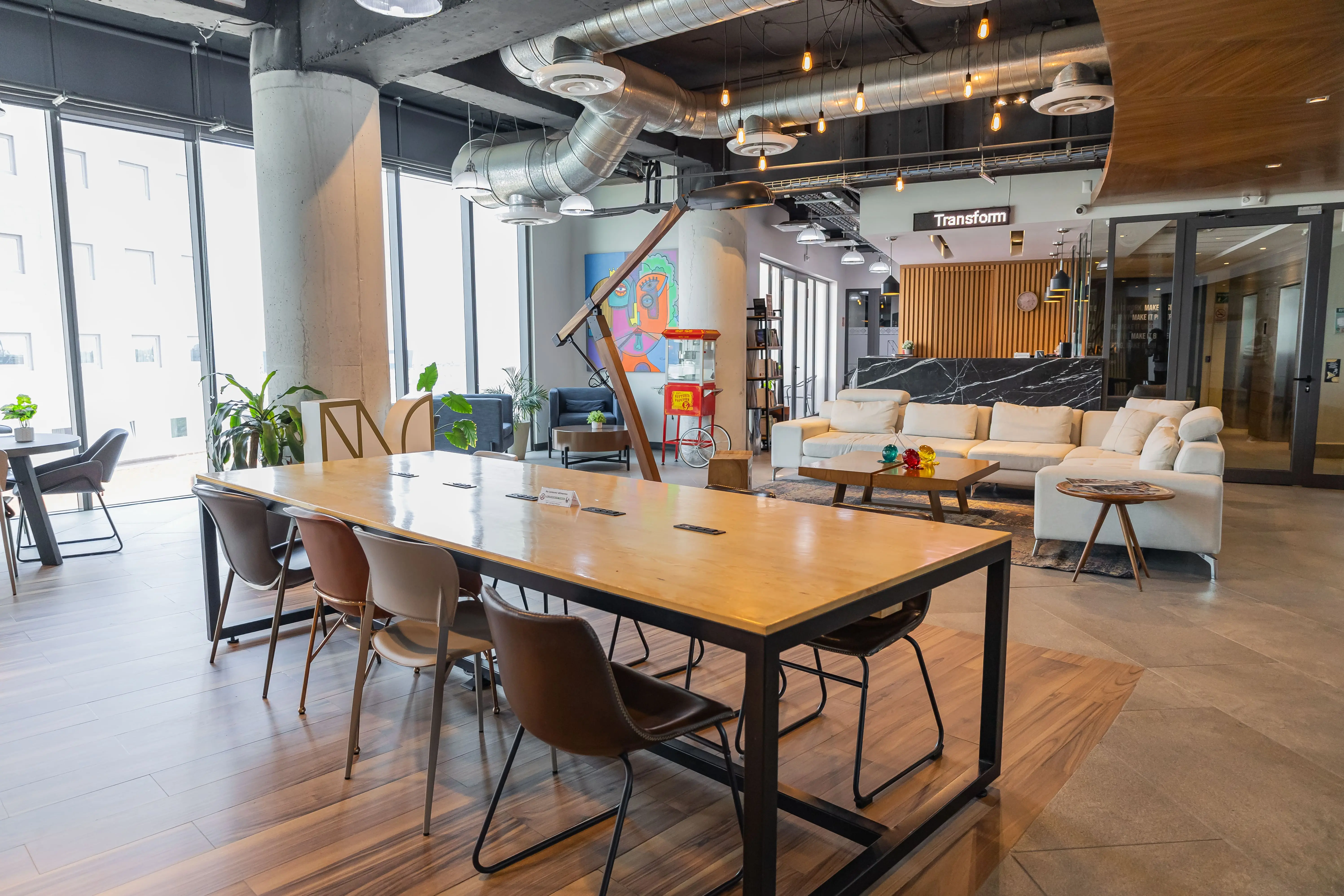 Área de cowork en Nomadic